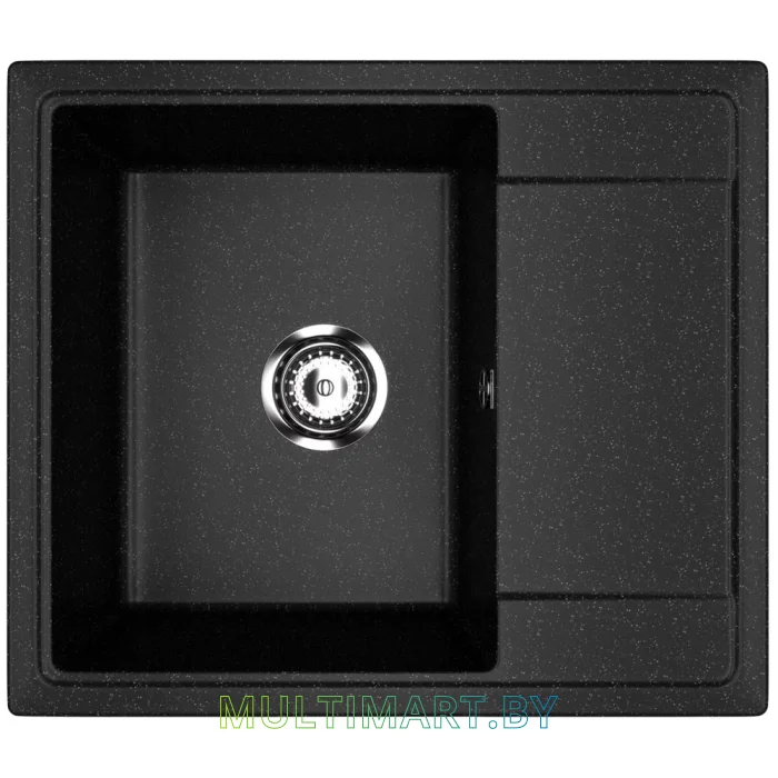 Кухонная мойка Practik PR-M 575-004 (черный оникс)